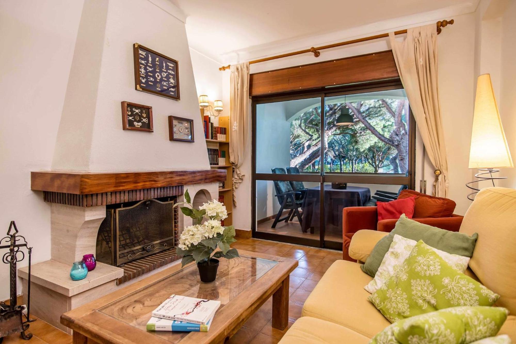 Casa Falesia T2 - Garden View - 5 Min From The Beach - Wifi Olhos de Agua  Bagian luar foto